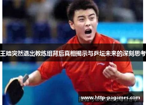 王皓突然退出教练组背后真相揭示与乒坛未来的深刻思考